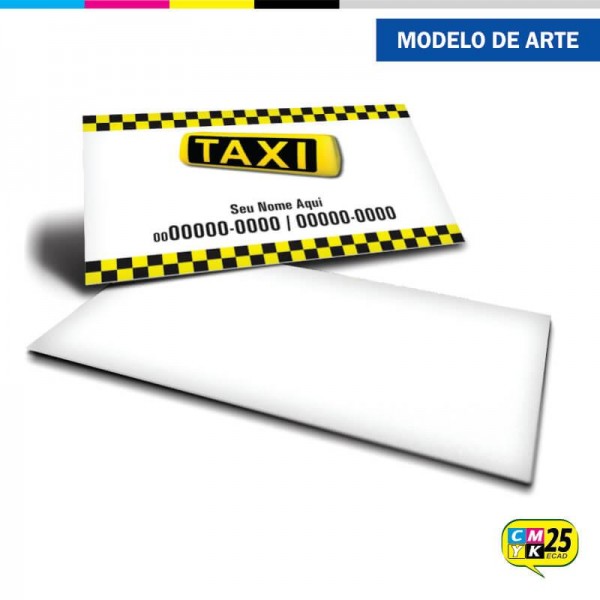 Detalhes do produto Cartão de Visita Táxi - 03